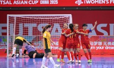 虎扑官网:女子五人制足球亚洲杯中国队取“开门红”